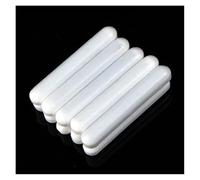Agitateur de laboratoire en PTFE, blanc, sans anneau, 5 pièces/lot(C7x20 5pcs)