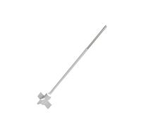 Agitateur de laboratoire, PTFE 350mm tige d'agitation lame d'agitation fournitures de laboratoire de palette d'agitation for mélangeur d'agitateur aérien(D)