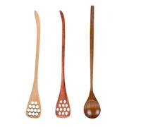 Agitateur De Mélange De Miel En Bois - Agitateur À Cuillère À Miel Avec Bâton | Bâtons De Louche De Miel, Agitateur À Cuillère De Miel Avec Bâton De Mélange Avec Poignée L