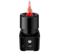 Agitateur de peinture électrique, mini mélangeur Vortex avec affichage numérique de la batterie, pour bouteilles de peinture de 5 à 100 ml, arrêt automatique en 1 minute