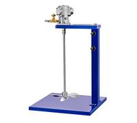 Agitateur de peinture manuel - Mélangeur pneumatique avec support de levage, vitesse réglable - Outil de mélange pour liquides visqueux, encre, teinture et produits chimiques