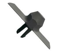 Agitateur de rechange compatible avec l'épandeur centrifuge Echo RB-60, construction en PET, distribution uniforme, agitateur pour épandeur d'engrais avec boucle en U