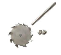 Agitateur dentelé en acier inoxydable, Disque de dispersion en dents scie laboratoire acier inoxydable 304 avec tige d'agitation 30-120mm(50mm disk with rod)