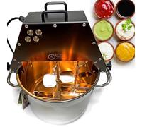 Agitateur Électrique Commercial Pour Aliments, Mélangeur Automatique En Acier Inoxydable,Agitateur De Sauce Pour Soupe De Fond D'assaisonnement Pour Marmite Chaude,Agitateur Automatique Pour Marmite