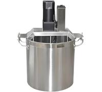 Agitateur électrique commercial, vitesse réglable avec moteur en cuivre pur pour mélange de sauce chaude, chili et sauce épicée
