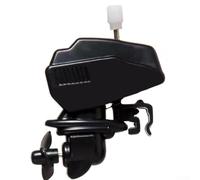 Agitateur électrique compact avec indices visuels de moteur de bateau pour une utilisation avec le café, le thé et les boissons connexes