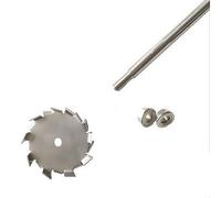Agitateur en acier inoxydable 304 type dent de scie avec tige 25 cm - Disque de dispersion rond 3-5 cm pour laboratoire et industrie(3cm)