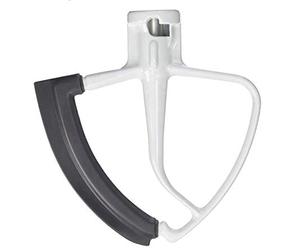 Agitateur flexible 5KFE5T compatible avec les robots de cuisine KitchenAid de 4,3 l et 4,8 l avec tête de moteur inclinable