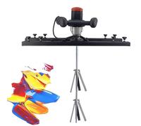 Agitateur IBC, mélangeur de peinture IBC, mélangeur de peinture en baril de réservoir, mélangeur de réservoir électrique 3000w, avec cintre de Support, hélice pliante(B)