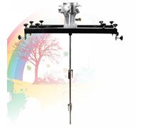 Agitateur IBC, mélangeur électrique pour cuve, agitateur de peinture commercial 1 tonne avec support, équipement de mélange de peinture, pour agitateur dissolvant d'encre Large5Cylinders