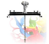 Agitateur IBC, mélangeur pneumatique pour cuve, 1/2 CV, 3/4 CV, 1 CV, mélangeur à support, pour agitateur de dissolvant d'encre, agitateur de peinture Small5Cylinders