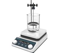 Agitateur magnétique avec plaque chauffante, capacité 5L, plage de vitesse 50-1500 tr/min, HS8Pro(5L LCD), prise EU