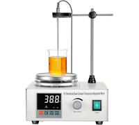 Agitateur Magnétique Chauffant Avec Affichage Numérique, 1500 Tr/min | Pour Une Utilisation En Laboratoire, Recherche Scientifique, Génie Chimique, Domaine Médical