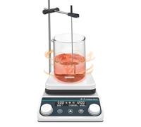 Agitateur Magnétique Chauffant, Mélangeur Thermostatique De 5 L Avec Affichage Numérique, Agitateur De Laboratoire Avec Minuterie De 1 À 12 Heures, Pour La Chimie