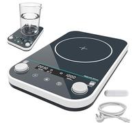 Agitateur MagnéTique De Laboratoire, Capacité De 10L, Affichage NuméRique LCD, 9 Jeux De MéMoire De Programme, Vitesse RéGlable (100-1200 TR/Min), Verrouillage à Un Bouton + Minuterie