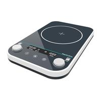 Agitateur magnétique de Laboratoire Grande capacité (5 L/10 L), Plateau d'agitation réglable, Affichage numérique, Vitesse Variable, minuterie et 9 programmes mémorisables,5L