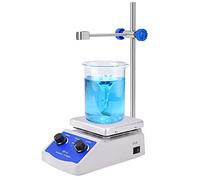 Agitateur magnétique de Laboratoire, Plaque chauffante à température constante de 180 W, capacité d'agitation maximale de 1000 ML, Vitesse de 0 à 1600 TR/Min, réglage de la Vitesse et de la