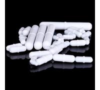 Agitateur magnétique en polytétrafluoroéthylène - Modèle en forme de B (10 pièces) - Idéal for une utilisation en laboratoire(B280(D9xL28mm))