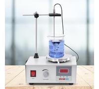 Agitateur magnétique générique, avec affichage numérique, barreau magnétique, vitesse maximale de 2400 tr/min, convient aux expériences scientifiques.