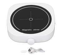 Agitateur Magnétique, Mélangeur de Liquide Magnétique Alimenté par USB de Taille Mini Silencieuse pour la Recherche Scientifique de Lait de Café Utilisant Le Mélange de Liquide