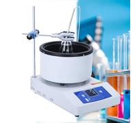Agitateur magnétique, mélangeur magnétique de Laboratoire, Pot Chauffant avec contrôle numérique de la température, agitateur à Bain-Marie pour Chauffage thermostatique précis