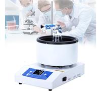 Agitateur magnétique, mélangeur magnétique, Pot Chauffant à Agitation magnétique avec Affichage numérique, précision de contrôle de la température de 1 °C pour Applications de Laboratoire et