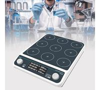 Agitateur MagnéTique Multi-Positions De Laboratoire - Affichage Led - ContrôLe Synchrone/Asynchrone, Vitesse (50-1500 Tr/Min)/Temps (1 Min - 19 H 59 Min) RéGlable,MMS9