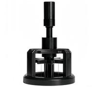 Agitateur magnétique pour aiguilles à expresso 51, 53, 58 mm, hauteur réglable avec 10 aiguilles pour une distribution constante et une amélioration de l'extraction du café (53 mm)