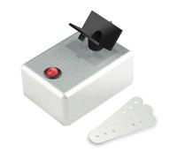 Agitateur Mélangeur De Peinture 3200 RPM, Secoueur À Vibration Irrégulière 360° Avec Sangle De Fixation, Mélangeur Électrique Pour Vernis À Ongles, Acrylique, Modélisme, Encre Tattoo Et Pigmen silver