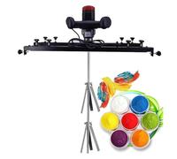 Agitateur, mélangeur électrique 110 V 3280 W, agitateur de peinture professionnel 1 tonne avec support, vitesse réglable de 0 à 800 tr/min, capacité d'agitation: 1000 l