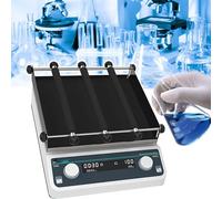 Agitateur orbital numérique, agitateur à bascule horizontal de laboratoire, avec mode temporisé, 40-200 tr/min (réglable), moteur CC sans balais, diamètre de la piste : 20 mm,os-20pro