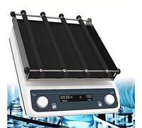 Agitateur orbital numérique, agitateur orbital, vitesse réglable 40-200 tr/min, peut être utilisé dans les incubateurs et les congélateurs, avec mode continu ou minuterie 1 min-23 heures 59 min, v