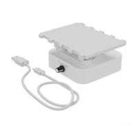 Agitateur orbital pour laboratoire pour mini bureau 360° - Vitesse de rotation en continu 30-120 tr/min - Connexion de type C - Compact - 125 x 100 x 30 mm - Pour culture cellulaire - Incubation