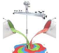 Agitateur pneumatique 1 tonne, mélangeur à réservoir, agitateur de peinture, hélice pliable avec support, for mélangeur d'encre et de colorants