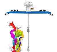 Agitateur pneumatique Agitateur de peinture IBC, agitateur de peinture, agitateurs d'air sur support, équipement de mélange de peinture avec support, hélice pliante for agitateur d'air IBC(3cylinder)