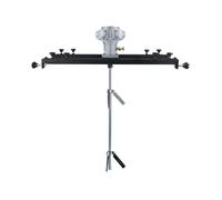 Agitateur pneumatique avec lames pliables pour bouchons et barils, machine de mélange de peinture à air pour mélange industriel