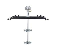 Agitateur pneumatique avec lames pliables pour bouchons et barils, machine de mélange de peinture à air pour mélange industriel