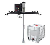 Agitateur pneumatique de mélangeur de peinture, mélangeur électrique de 980W, agitateur de peinture commercial avec cintre de Support