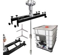 Agitateur pneumatique de peinture Ibc, mélangeur de peinture, agitateurs d'air avec support, agitateur d'air pliable Ibc, petit, 5 cylindres