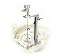 Agitateur pneumatique de peinture, machine de levage manuelle de 5 gallons avec support réglable en hauteur pour liquide visqueux, adhésif et colorant ; 1/8HP, 50-2800 tr/min