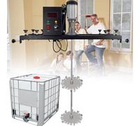 Agitateur pneumatique Industriel, agitateur à Pince, mélangeur à air, Outil de mélange de Peinture, mélangeur de Peinture électrique 980 W pour réservoir de 1 000 L, agitateur à hélice pliab