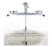 Agitateur pneumatique, mélangeur de seau, agitateur de peinture, mélangeur à support pneumatique, support de machine d'agitation de peinture, agitateur d'air, outil de mélange de peinture(3cylinders)