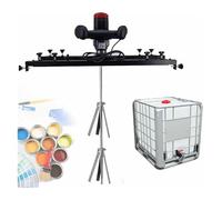 Agitateur pneumatique, mélangeur électrique de 3280 W for cuve, mélangeur à support commercial, outil de mélange de peinture avec agitateur pneumatique intégré.