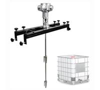 Agitateur pneumatique pour cuve IBC, mélangeur industriel pneumatique | capacité de 1000 L, hélice à rétraction automatique, mélangeur pneumatique pliable pour peinture(Smallfive-cylinder)