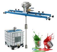 Agitateur pneumatique pour GRV, mélangeur de peinture pneumatique de 1040 litres (275 gallons), en acier inoxydable, pale repliable, pour cuve GRV de 1000 L(Small 5 Cylinders)