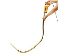 Agitateur pour béton 1300 W - Vitesse 4300 tr/min - Batteur de plâtre portable avec tuyau de 2 m - Mélangeur à béton - Anneau de bruit - Presse-béton électrique - Pour enlever les bulles d'air