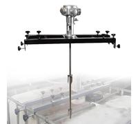 Agitateur pour Cuve Ibc, Mélangeur Pneumatique pour Fûts (Solutions a Viscosité Moyenne et Élevée), Hélice Repliable, Châssis Télescopique, pour Peintures, Encres et Colles 3/4HP-Small5Cylinder