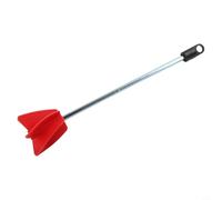 Agitateur pour perceuse électrique, mélangeur à hélice 2 pièces avec tige hexagonale de 6,35 mm et mandrin de perçage, palettes de mélange en métal et plastique résine époxy pour visqueux (A)