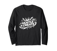 Agitez et créez Votre créativité, Votre Motivation et Votre identité personnelle Manche Longue