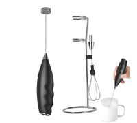 Agitrer Rechargeable - Frother De Lait Électrique | Blender De Café Manuel En Acier Inoxydable | Papier À Vapeur De Thé Portable | Mousse De Latte Automatique, Sans Fil Pour Le Camping, La Cuisson, Le
